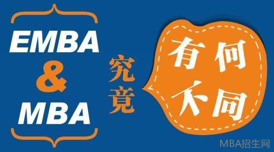 MBA和EMBA的區別